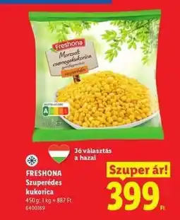 Lidl Freshona Szuperédes kukorica ajánlat