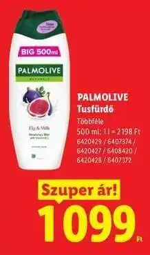 Lidl PALMOLIVE Tusfürdő ajánlat