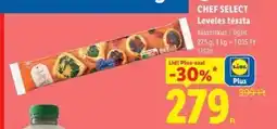 Lidl Chef Select Leveles tészta ajánlat