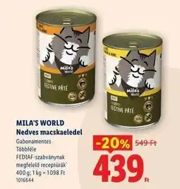 Lidl MILA’S WORLD ajánlat