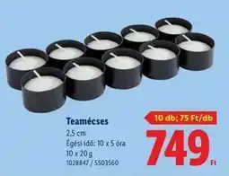 Lidl TEAMÉCSES ajánlat