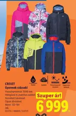 Lidl CRIVIT ajánlat