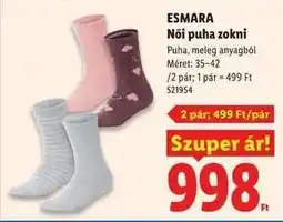 Lidl ESMARA ajánlat