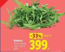 Lidl Rukkola ajánlat
