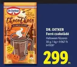 Lidl Dr. Oetker Forró Csokoládé ajánlat