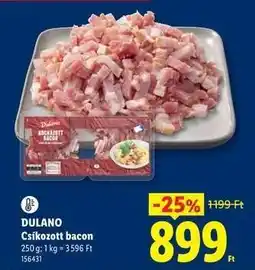 Lidl DULANO ajánlat
