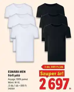 Lidl ESMARA MEN ajánlat