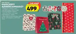 ALDI HOME CREATION KARÁCSONYI AJÁNDÉKCSOMAGOLÓ ajánlat