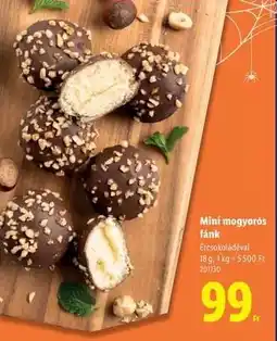 Lidl Mini mogyorós fánk ajánlat