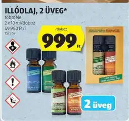 ALDI ILLÓOLAJ, 2 ÜVEG ajánlat