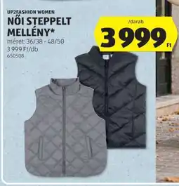 ALDI Női steppelt mellény ajánlat