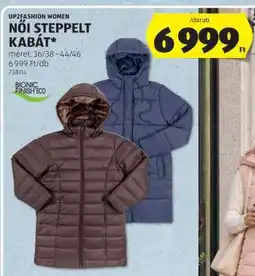ALDI Női steppelt kabát ajánlat