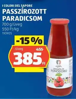 ALDI PASSZÍROZOTT PARADICSOM ajánlat