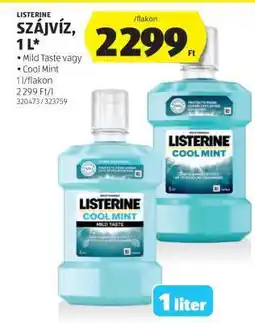 ALDI Listerine Szájvíz, 1L ajánlat