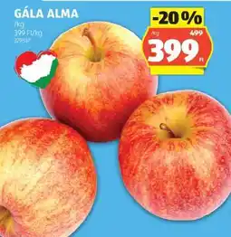 ALDI Gála alma ajánlat