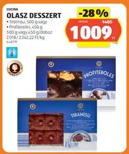 ALDI Cucina Olasz Desszert ajánlat