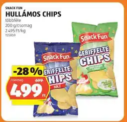 ALDI Snack Fun Hullámos Chips ajánlat