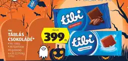 ALDI TIBI Táblás csokoládé ajánlat