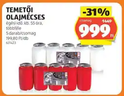 ALDI TEMETŐI OLAJMÉCSES ajánlat