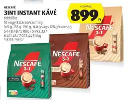 ALDI NESCAFÉ 3in1 instant kávé ajánlat