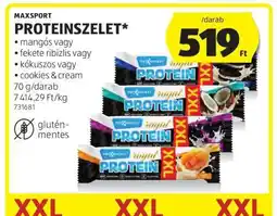 ALDI MAXSPORT PROTEINSZELET ajánlat