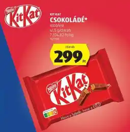 ALDI Kit Kat Csokoládé ajánlat