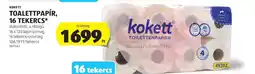 ALDI Kokett Toalettpapír, 16 tekercs ajánlat