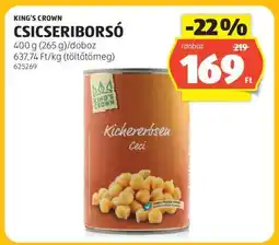 ALDI KING'S CROWN CSICSERIBORSÓ ajánlat