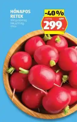 ALDI Hónapos retek ajánlat