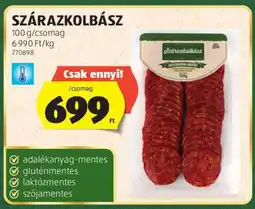 ALDI Szárazkolbász ajánlat