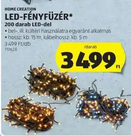 ALDI LED FÉNYFŰZÉR ajánlat