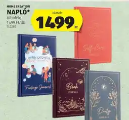 ALDI HOME CREATION NAPLÓ ajánlat
