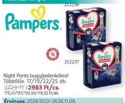 Rossmann Pampers ajánlat