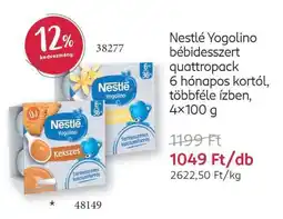 Rossmann Nestlé Yogolino ajánlat