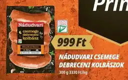 Príma Nádudvari csemege debreceni kolbász ajánlat