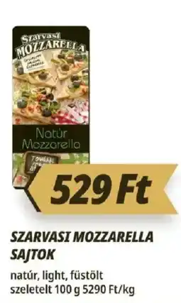 Príma Szarvasi mozzarella ajánlat