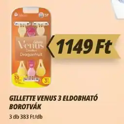 Príma gillette venus 3 eldobható borotvák ajánlat