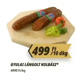 Príma Gyulai lángolt kolbász ajánlat