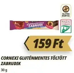 Príma Cornexi gluténmentes töltött zabrudik ajánlat