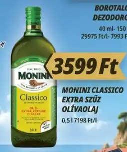 Príma Monini classico extra szűz olívaolaj ajánlat