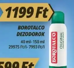 Príma Borotalco dezodorok ajánlat