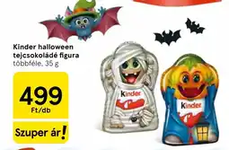 Tesco Kinder halloween tejcsokoládé figura ajánlat
