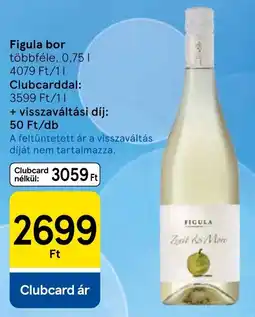 Tesco Figula bor ajánlat