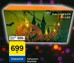 Tesco Halloweeni fényfüzér ajánlat