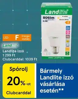 Tesco Landlite izzó ajánlat