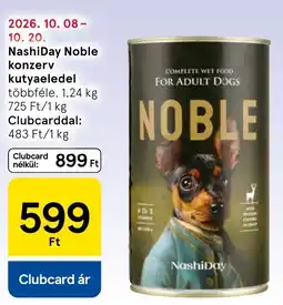 Tesco NashiDay Noble konzerv ajánlat
