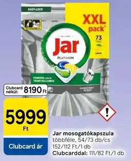Tesco Jar mosogatókapszula ajánlat