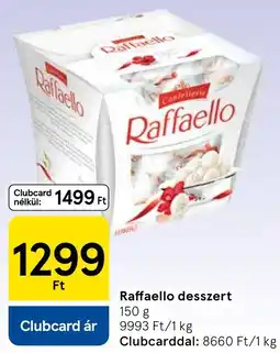 Tesco Raffaello desszert ajánlat