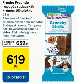 Tesco Freche Freunde kids crunchy sticks ajánlat