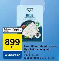 Tesco Lazur blue ajánlat